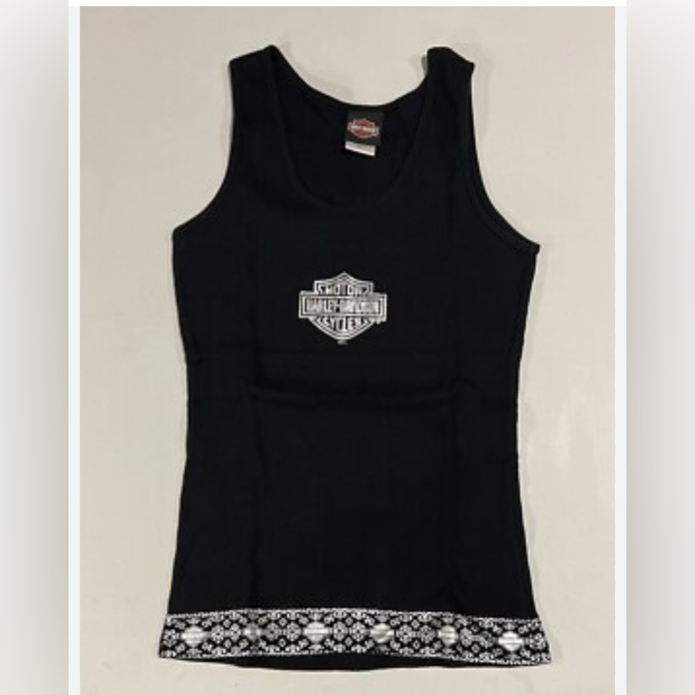 Vintage Harley Davidson Women's Tank Top - logo.XL